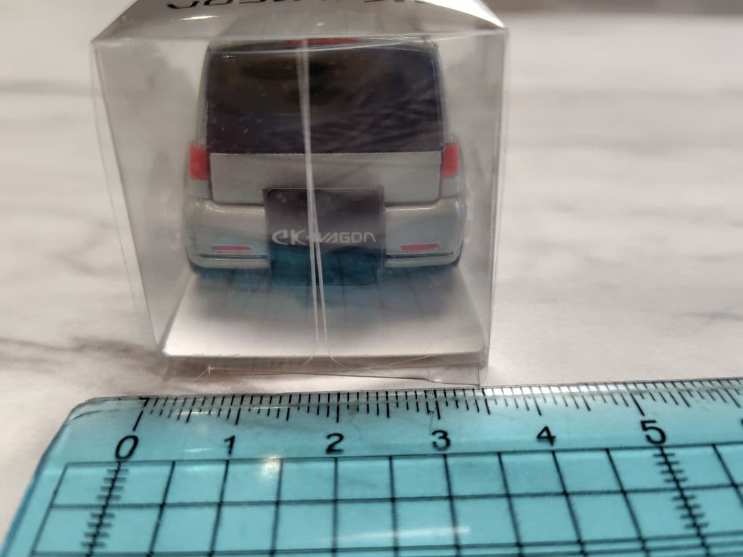 9台セット　ミニカー　三菱　ekワゴン　プルバック　カラーサンプルミニカー