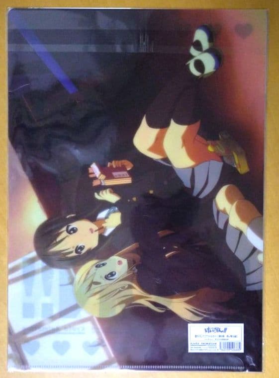 【レア】京都アニメーション「けいおん!! 」描き下ろしクリアファイルセット
