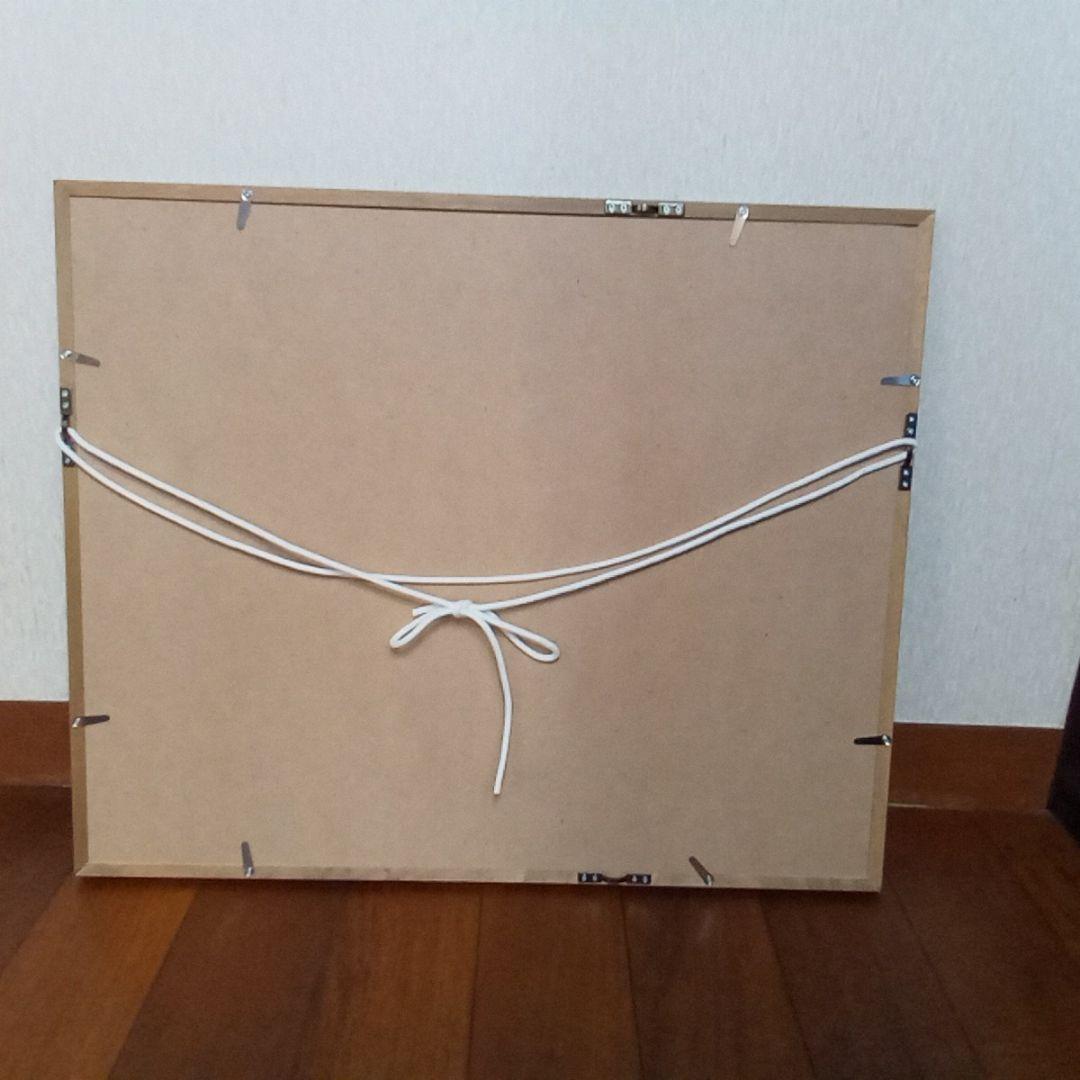 川越　伊佐沼　古代蓮　(水彩画)