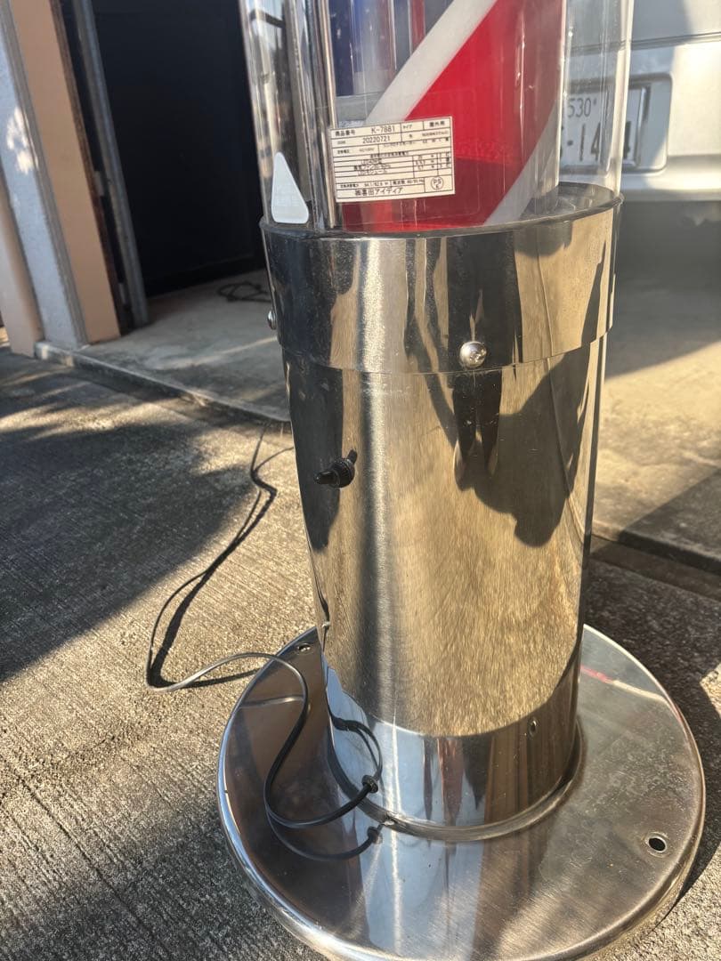 理容 LED搭載サインポール K-7881