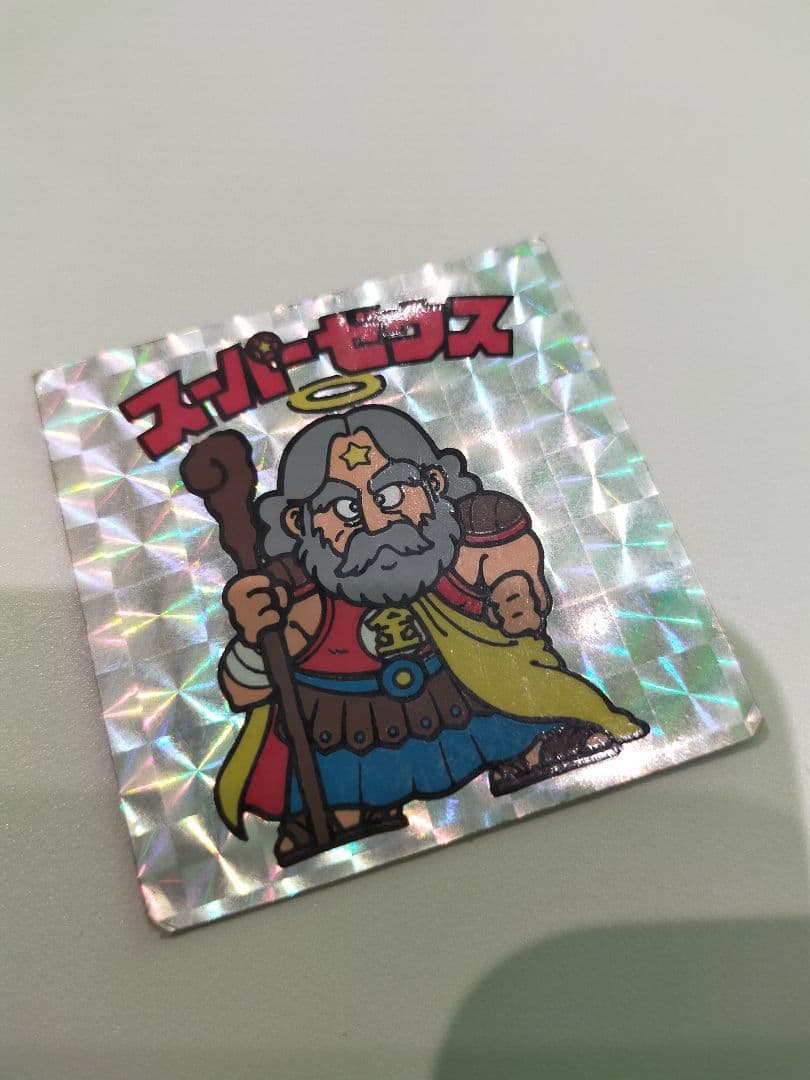 【全てはここから始まった！】旧ビックリマン 1弾 ヘッド スーパーゼウス