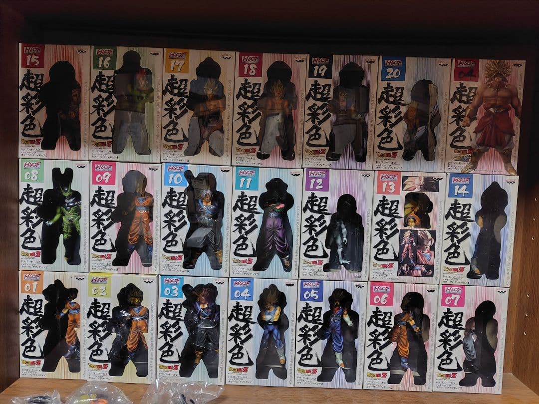 ドラゴンボールZ 超彩色 ハイスペックカラーリング フィギュア32体おまけ6体