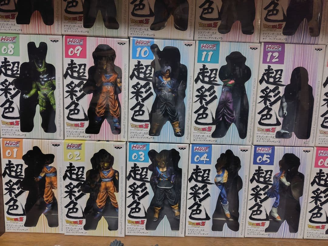 ドラゴンボールZ 超彩色 ハイスペックカラーリング フィギュア32体おまけ6体