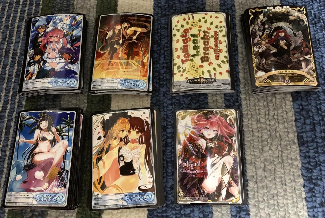 サウンドボルテックス ジェネシスカード PUR4枚、UR4枚、その他200枚強
