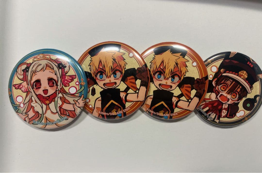 地縛少年花子くん THEキャラ 缶バッジ 金魚 花子くん 寧々 つかさ