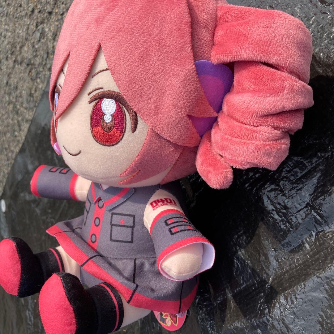 新品　タグ付き　重音テト　おすわりBIGぬいぐるみ　レア ラウンドワン限定