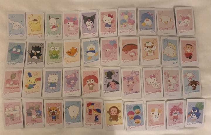 サンリオ コレクターズカード フルコンプ 全160枚 ＋シール5枚