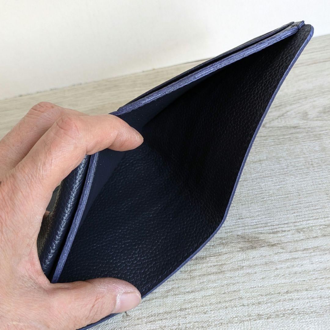 orika スクエアバック　折りお財布　革