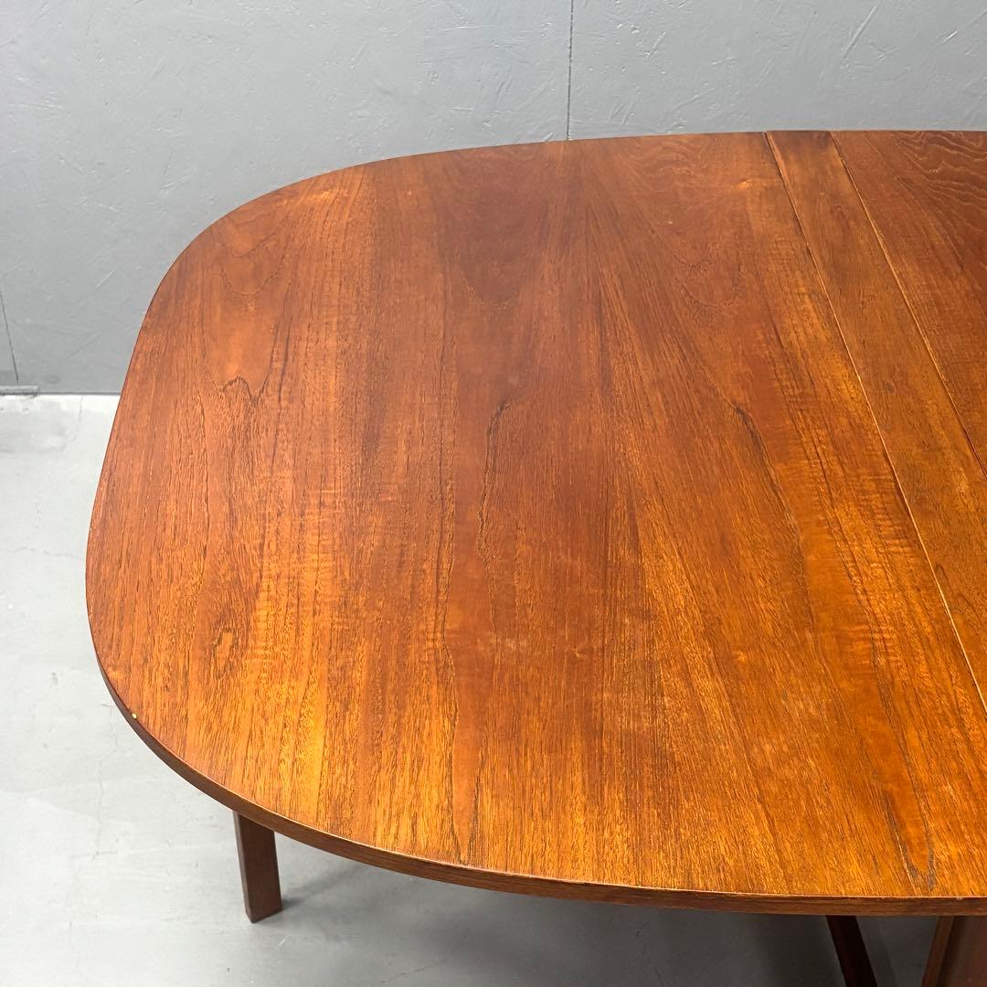 英国 ヴィンテージ チーク ゲートレッグ ドロップリーフ ダイニングテーブル