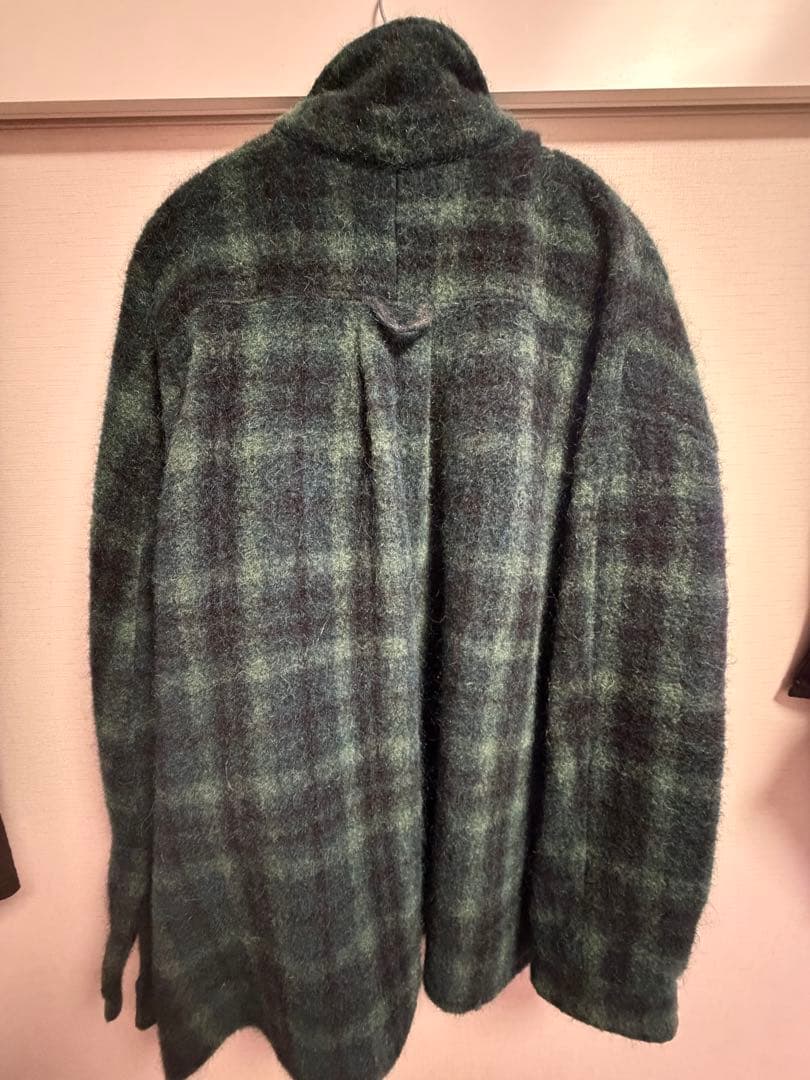 Faith Connexion オーバーサイズチェックシャツ　ウールコート