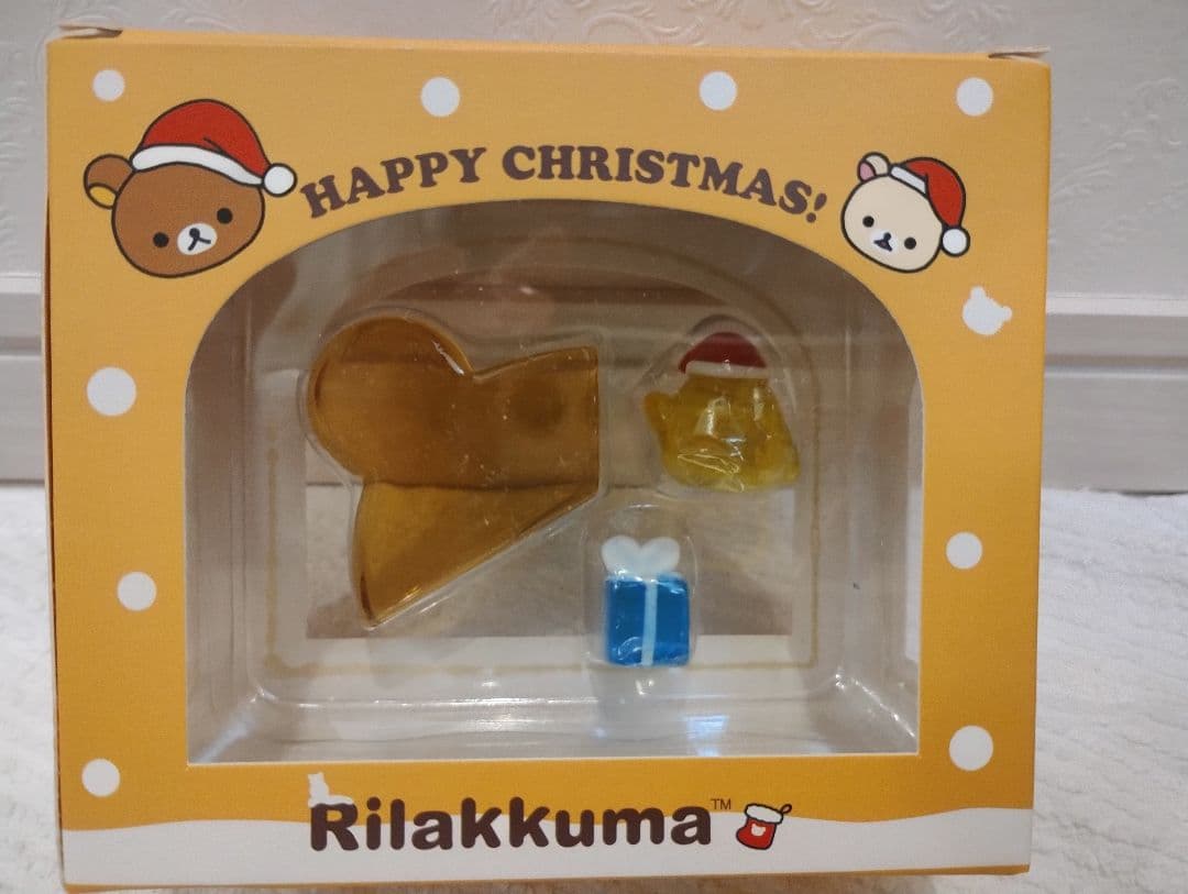 リラックマ ガラスフィギュア 3種セット キイロイトリ