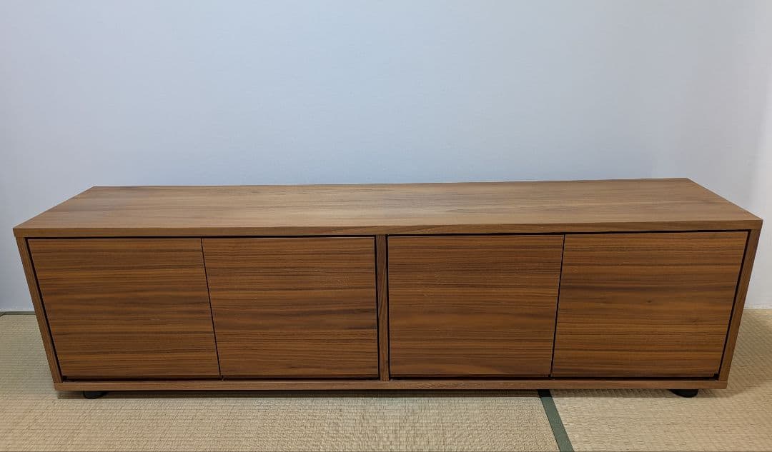 無印良品　木目調 シンプル テレビ台 収納付き 無印良品 テレビボード 110cm