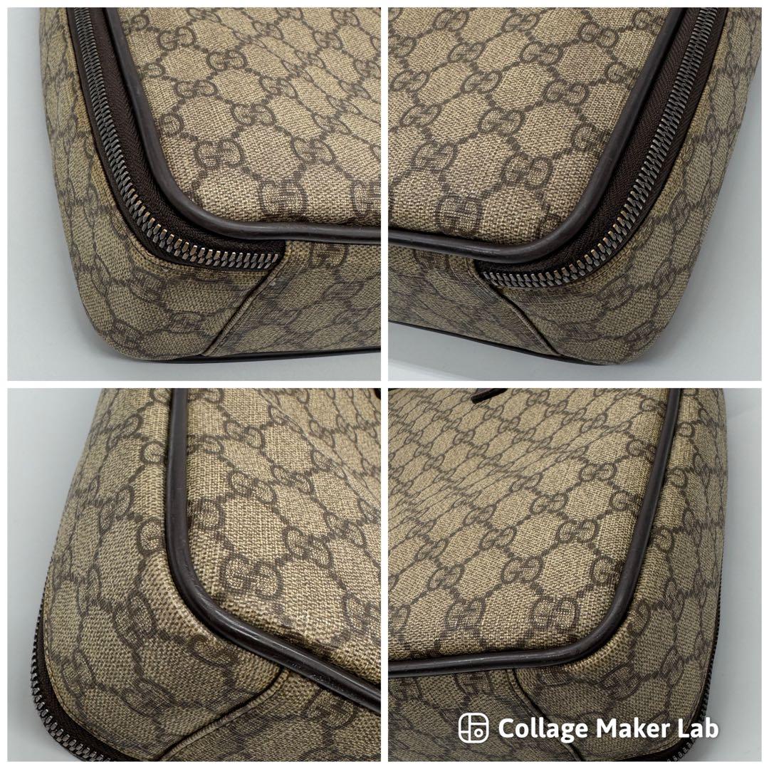 グッチ ビジネスバッグ ハンドバッグ GGスプリーム　シェリーライン　A4収納可