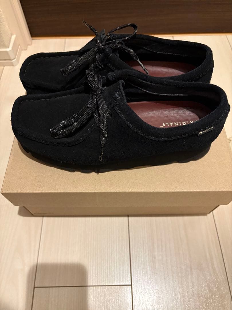 クラークス ワラビー GORE-TEX UK6 24.5cm