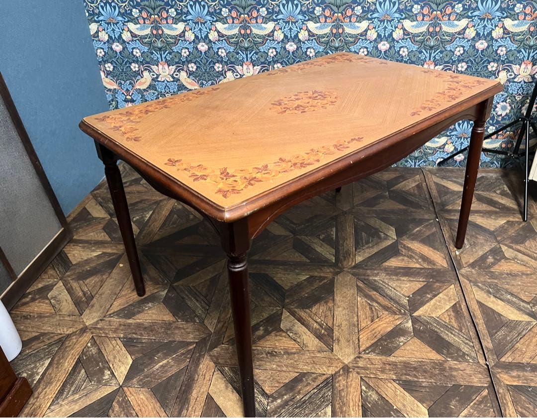 hoco＊ダイニングテーブル アンティーク 昭和レトロ 当時物 インテリア