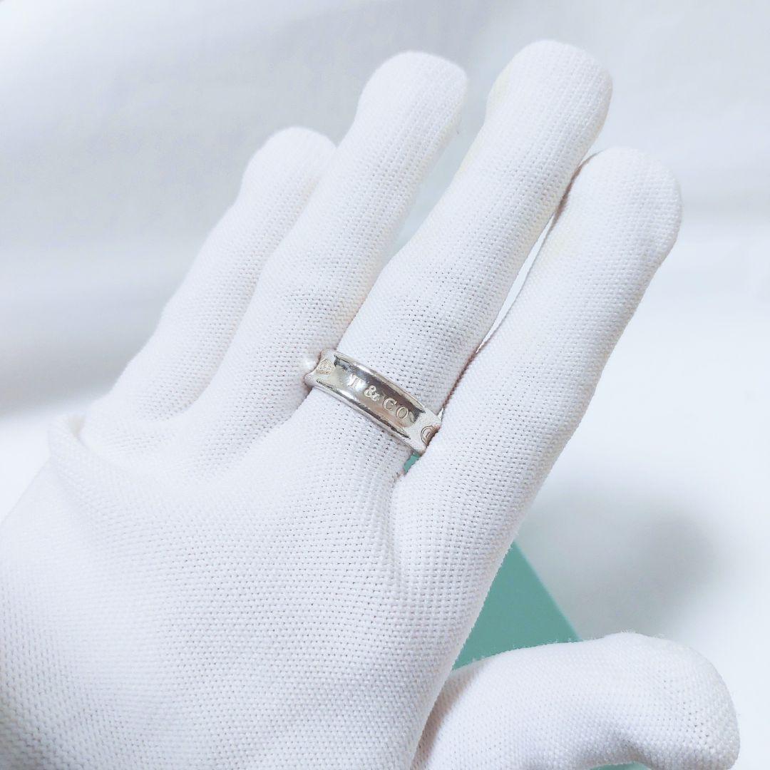 Tiffany ナローリング メンズリング ナローリング 18.5号