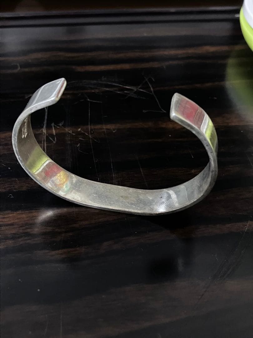 ARIZONA シルバーエングレーブカフブレスレット