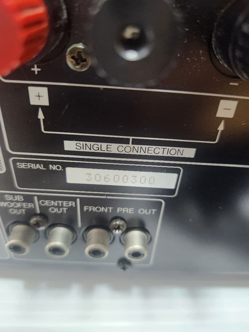 完動品] KENWOOD KA-V7700 インテグレードAVサラウンドアンプ