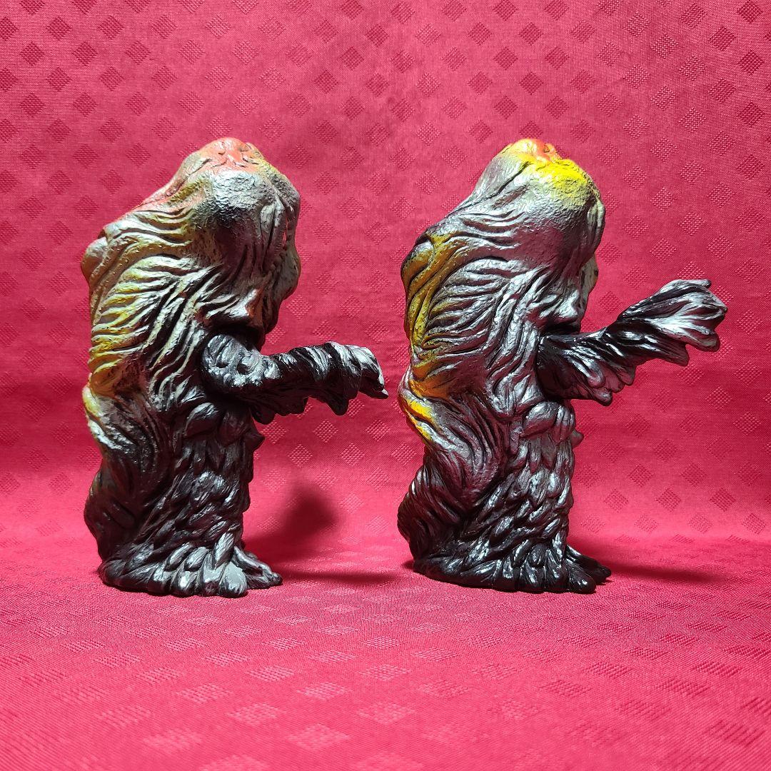 【ジャンク】 バンダイ ヘドラ ソフビ 2体 セット まとめ売り