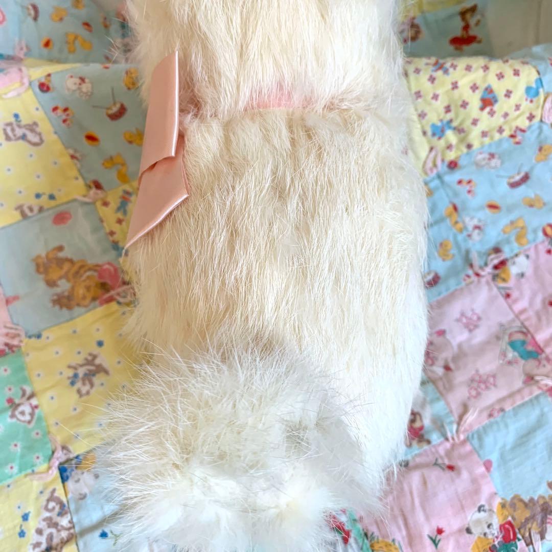 アンティークうさぎリアルファー ベアバニー