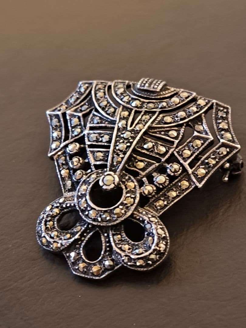 碌山 ROKUZAN ロクザン シルバー 925 ブローチ 碌山 ROKUZAN ロクザン