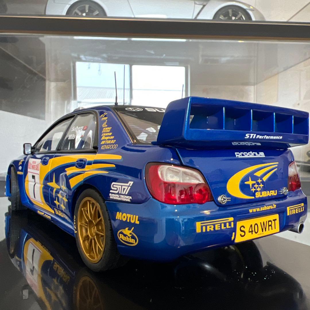 【期間限定値下げ12/7まで】 オートアート1/18 2003インプレッサWRC
