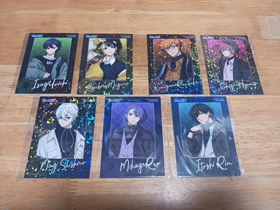 ブルーロック 全14種 『UGCコラボ特典カード　レア＆ホログラム ver. 』