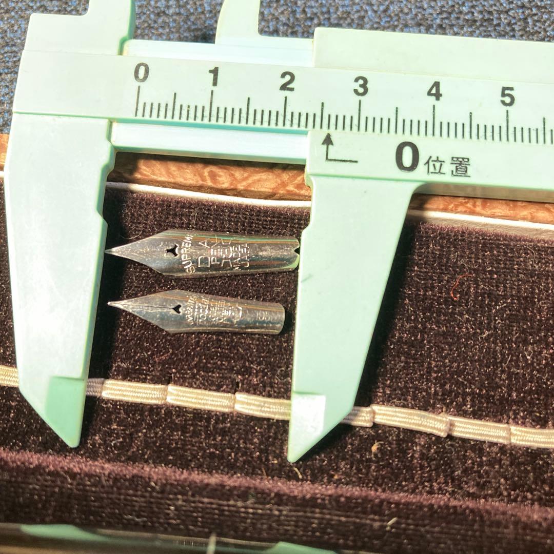 ▽ ` )ノ18金ニブとか昔の万年筆なんだけど 書けるか分か