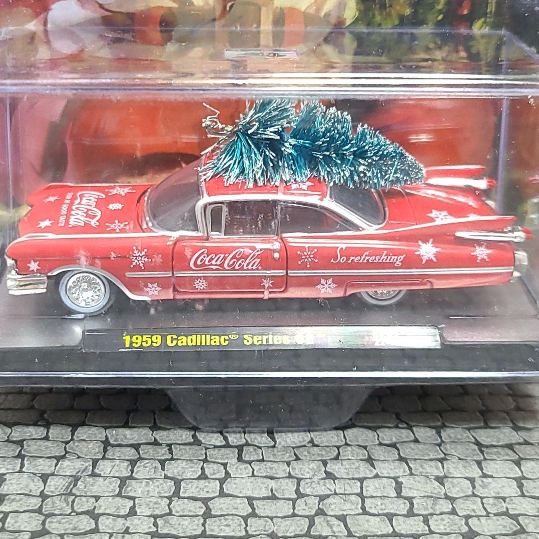 M2マシーン　コカ・コーラ　クリスマス　クリスマスツリー　1/64