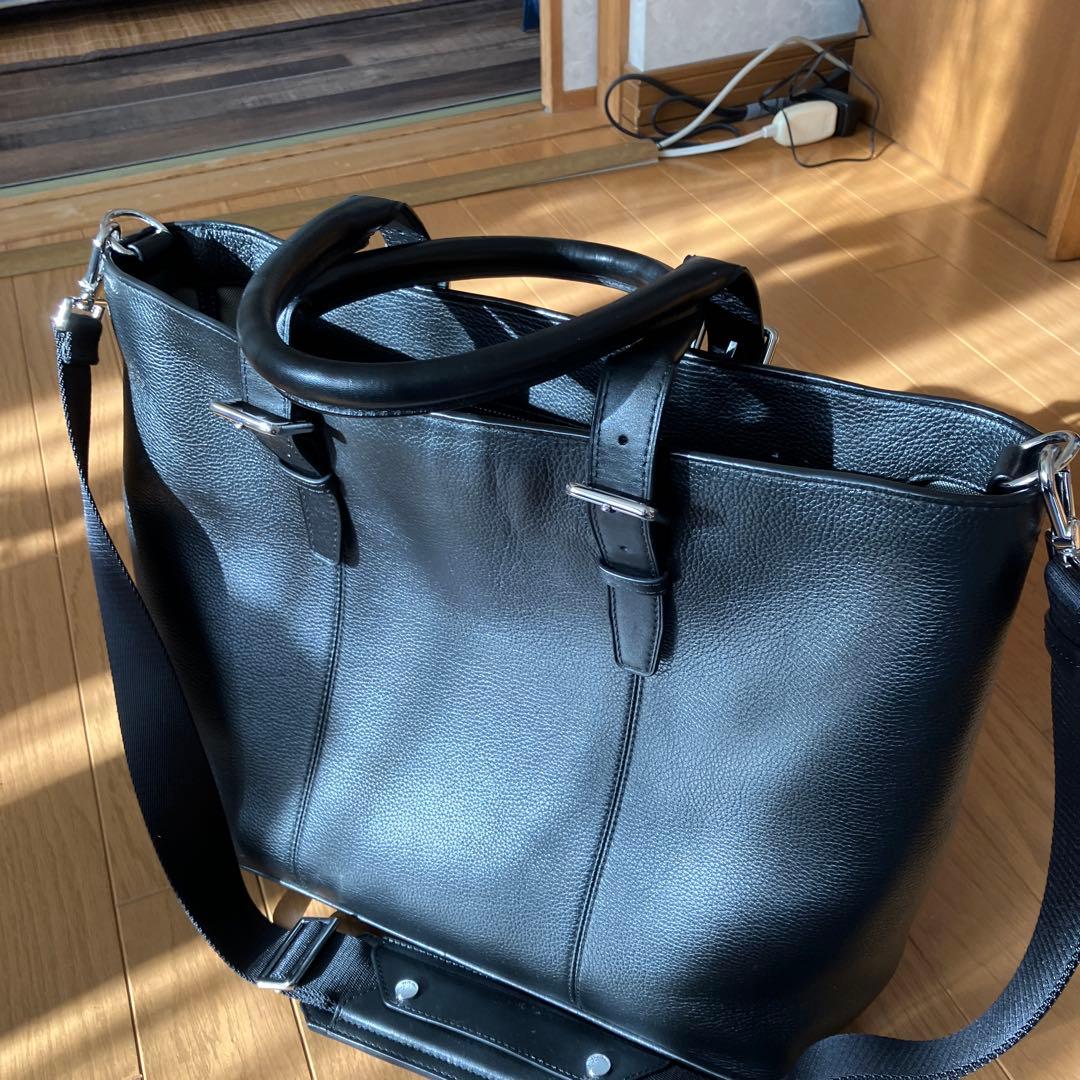 COLE HAAN ブラック ビジネスバッグ