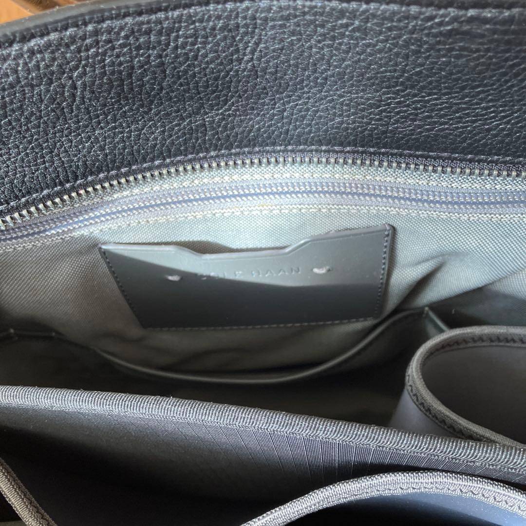 COLE HAAN ブラック ビジネスバッグ