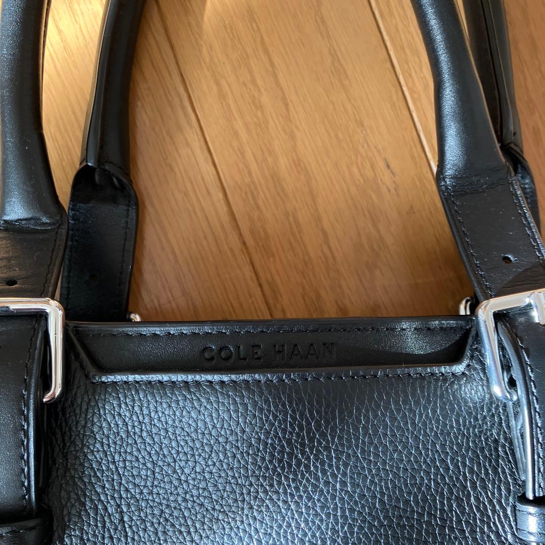 COLE HAAN ブラック ビジネスバッグ