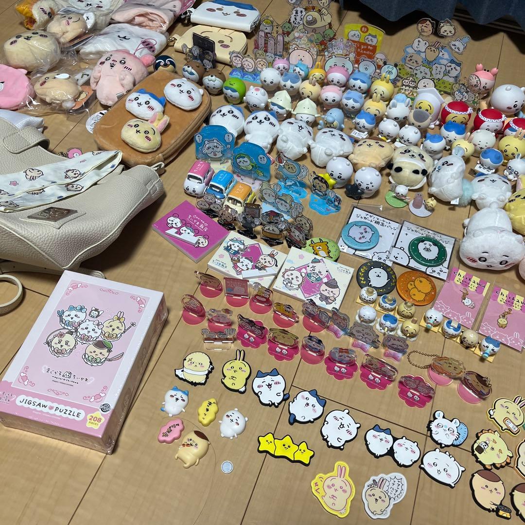 【週末限定値下げ】ちいかわグッズ大量 レアあり？ ケース付き