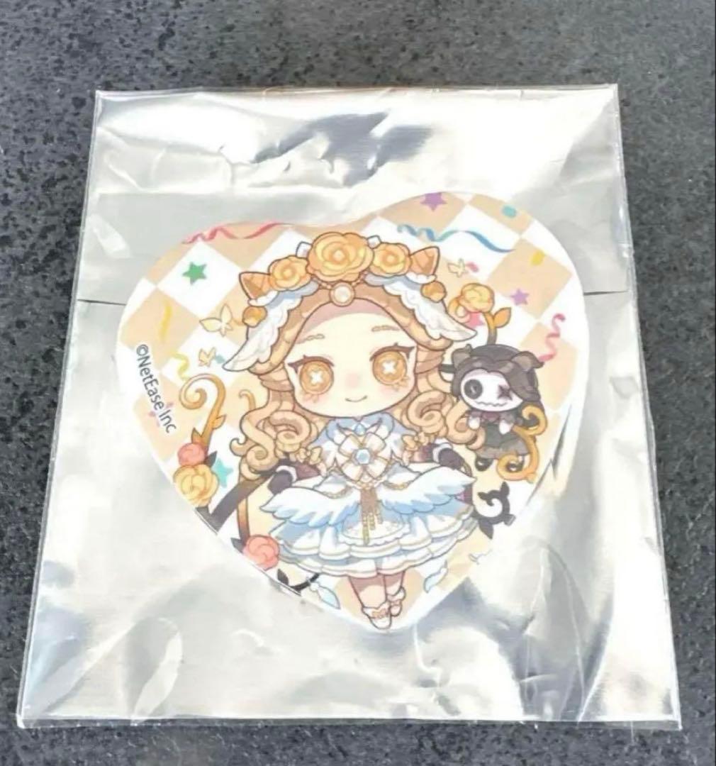 【最終値下げ】 第五人格 スイパラ 4周年 コラボカフェ ハート型缶バッジ 少女 第五人格 IdentityV 第五人格 スイパラ 4周年 コラボカフェ ハート型缶