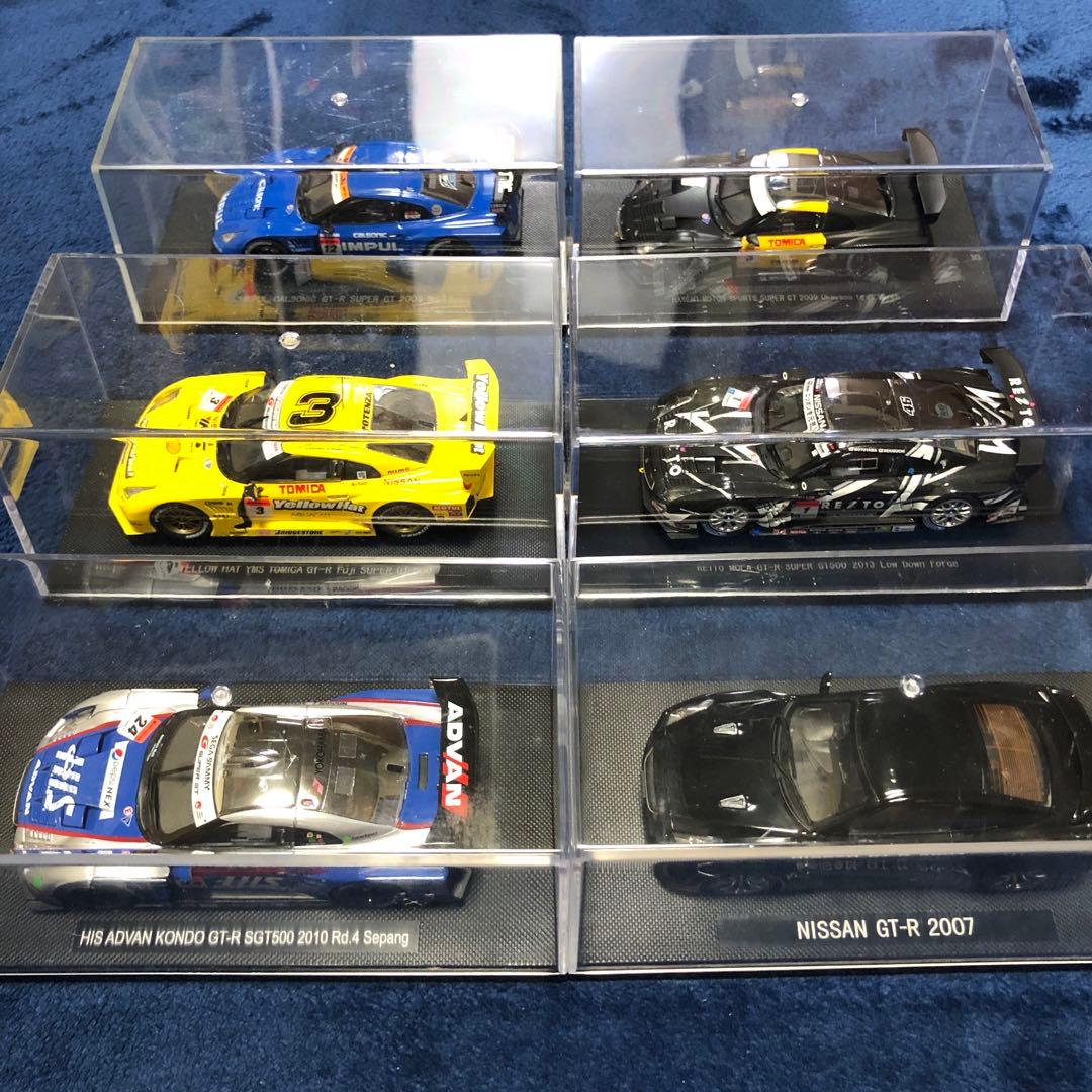 EBBRO SUPER GT 2013シリーズ ミニカー 6台セット