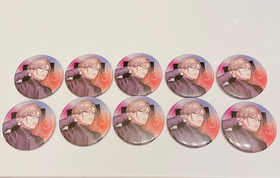 A3! エースリー 万里 缶バッジ 缶バ VIVID BRIGHT EP AGF H10