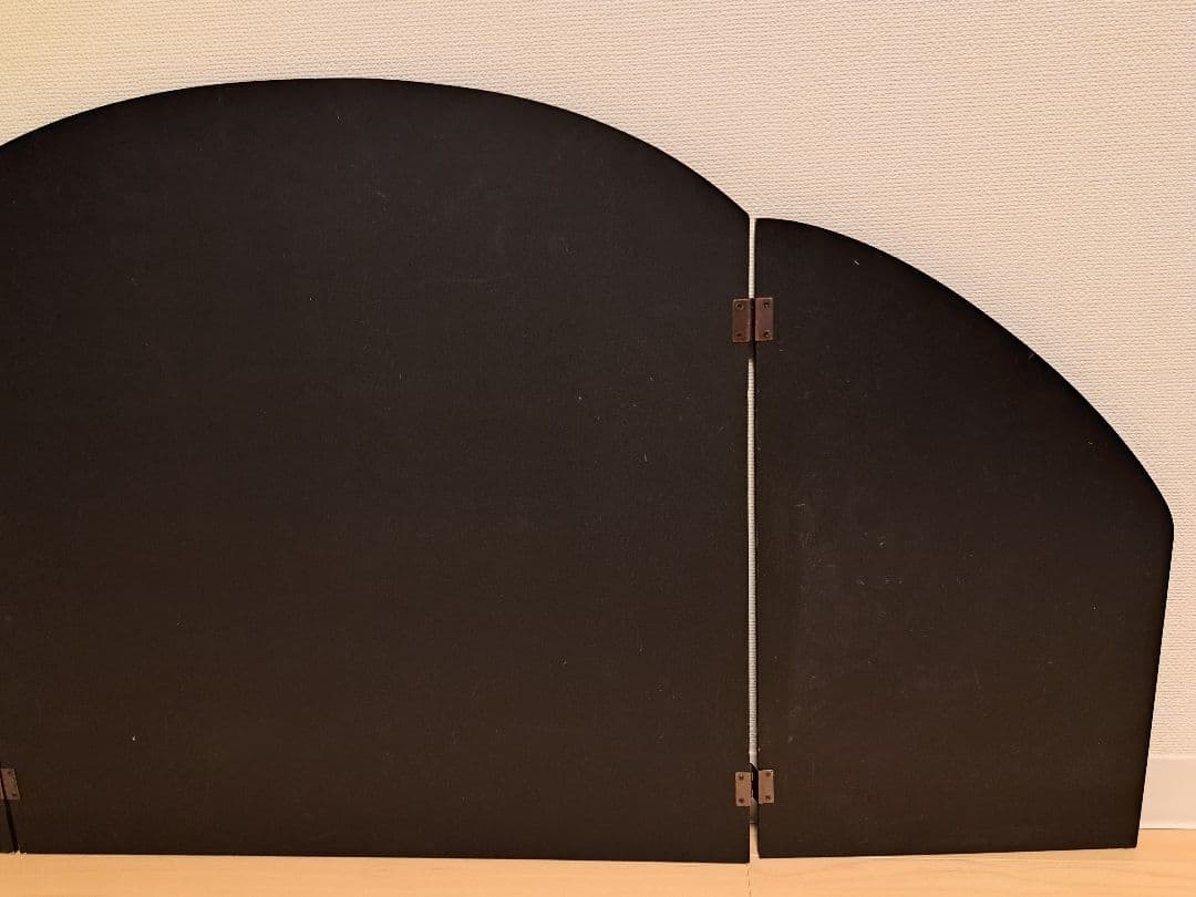 芳春刀彫金屏風 城湾富士 絢爛豪華