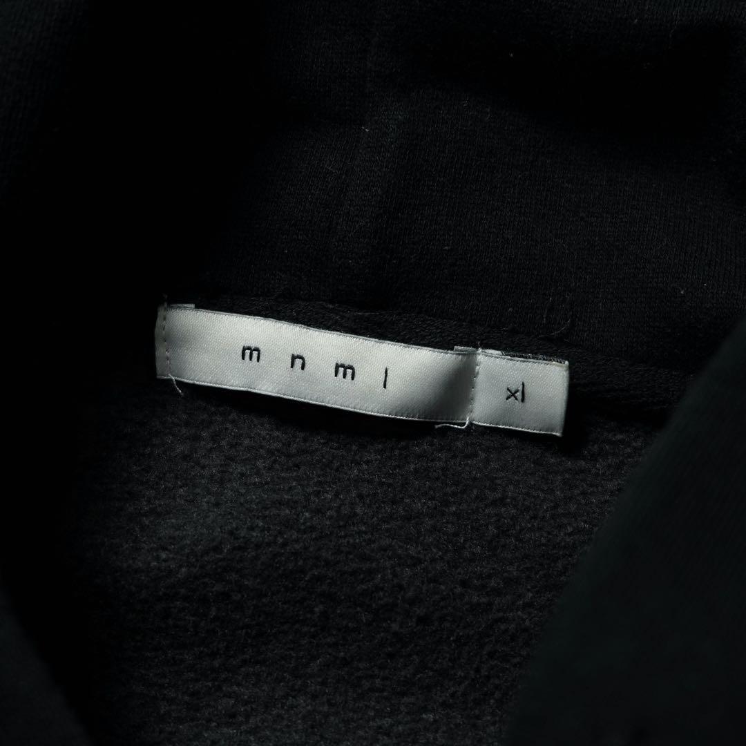 ポ*ー様 【激レア】mnml skeleton hoodie bone 刺繍 u