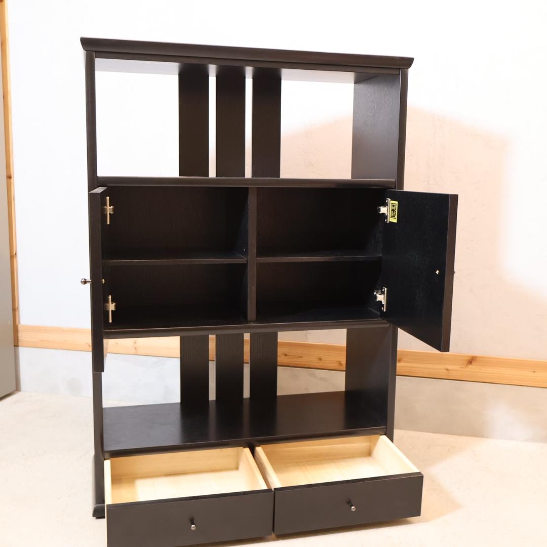 松岡漆工 NOBUYA MATSUOKA キャビネット リビングボード 棚