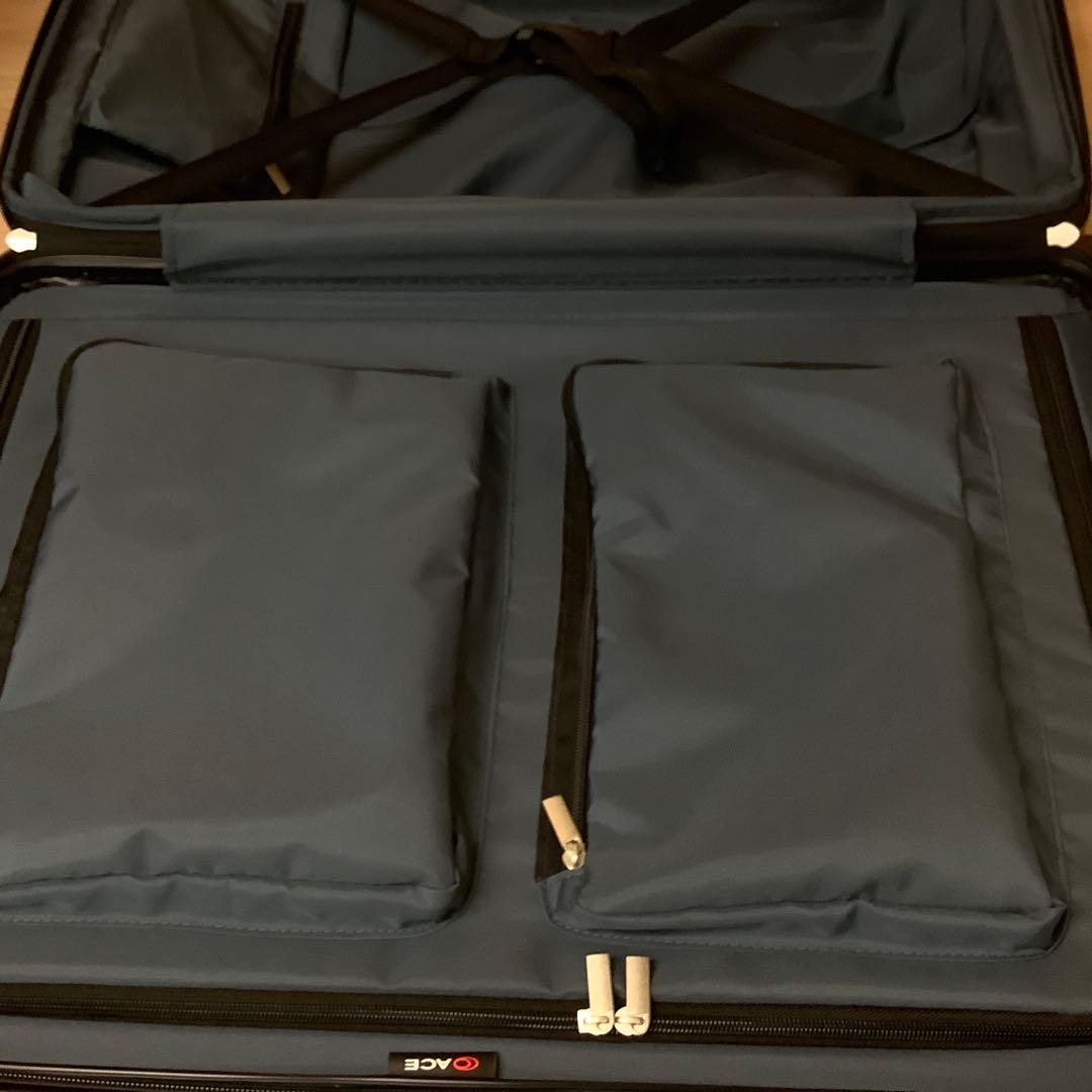 新品 ACE イグザクト プリズム ボディ スーツケース 57-65L ※275