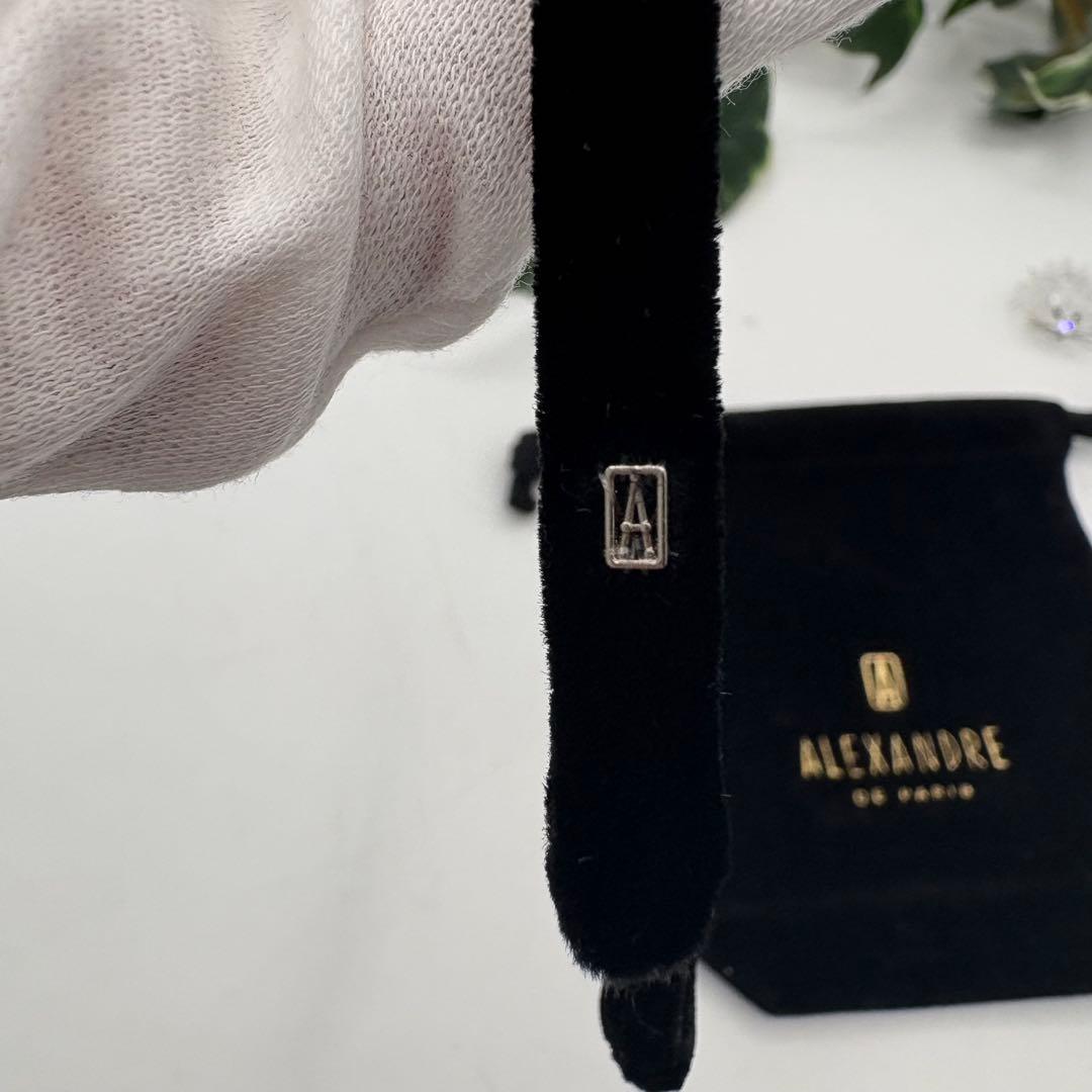 アレクサンドルドゥパリ　ベロア　カチューシャ