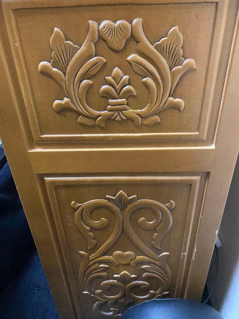 最高級♦️ヴィンテージ チェスト♦️豪華絢爛 目を惹く 見事な3面彫刻