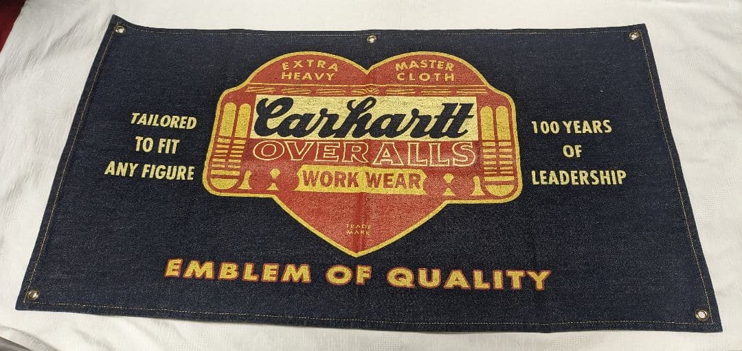 美品 Carhartt 美品カーハート デニムバナー - メルカリ