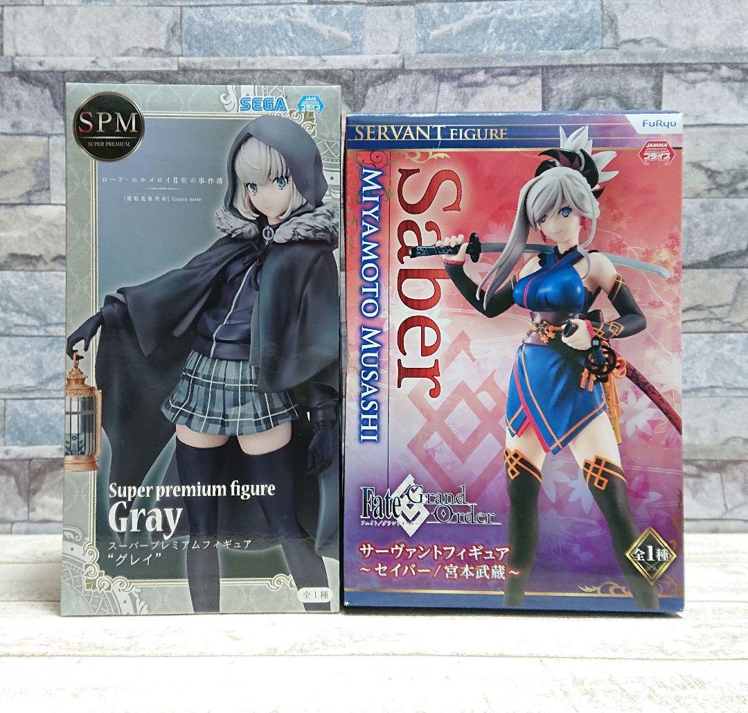 Fateフィギュアまとめ売り ネロ キングゥ ギル バーヴァン グレイ 宮本武蔵