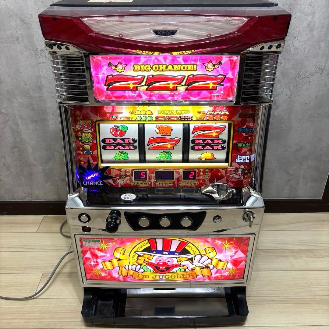 パチスロ実機 ニューアイムジャグラーEX-KTクリスタル