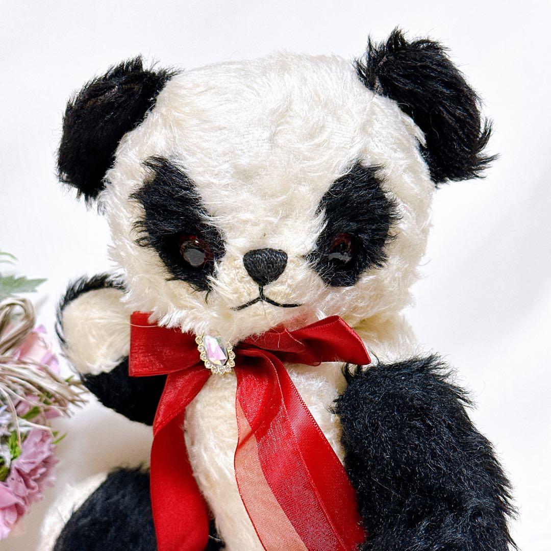 ✨激レア✨❤️ペディグリー❤️アンティークパンダベア　テディベア　アンティークベア