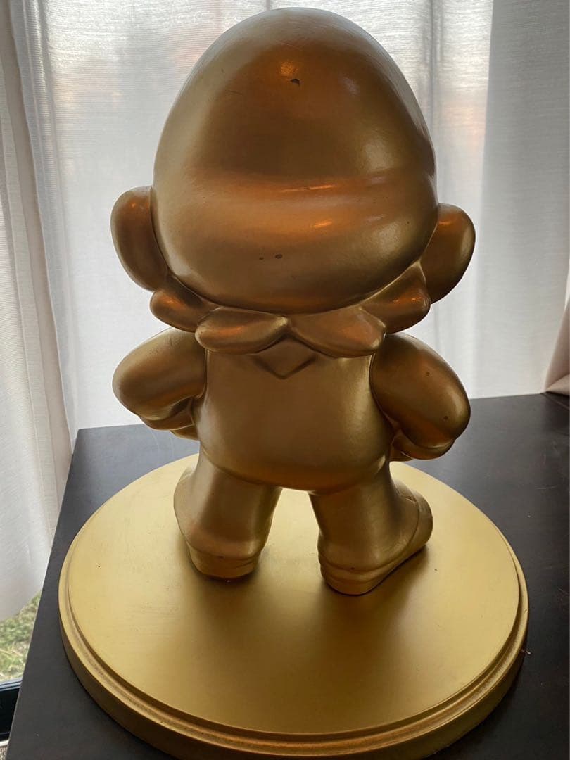 ゴールドマリオ像 アレが届いた！ → 店頭用 任天堂 スーパーマリオ
