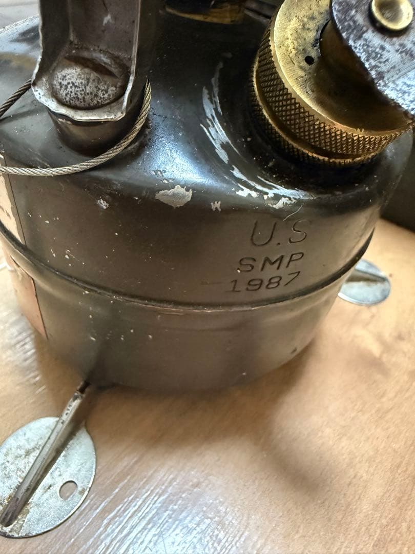 m1950 ガソリンストーブ　US放出品GIストーブ　スペアパッキンおまけ付き