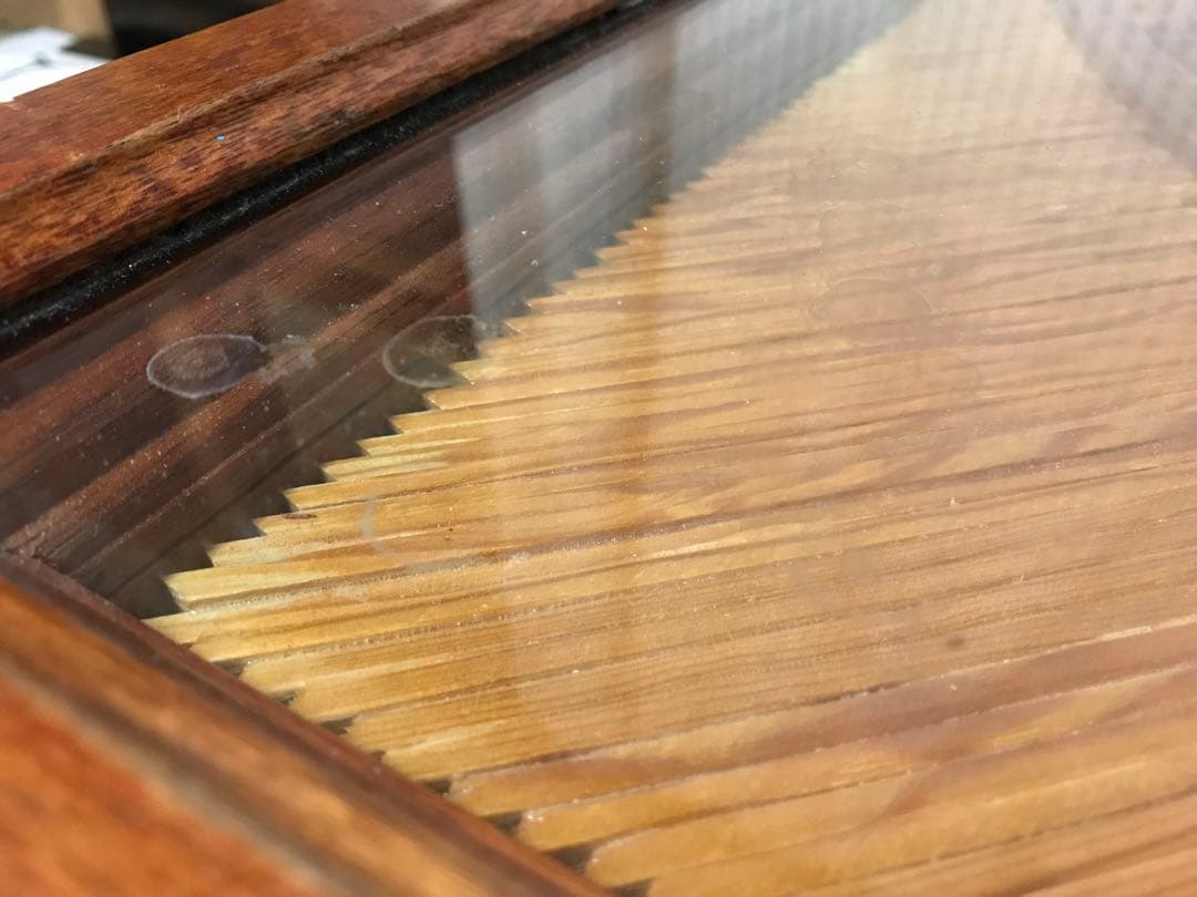 訳あり）T2【送料込み】活版印刷所から出た木のタンス【古道具】【活版