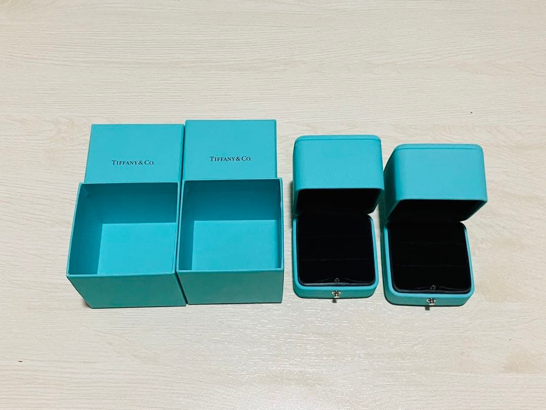 ティファニー Tiffany & Co. ペアリング空箱 2個セット - メルカリ